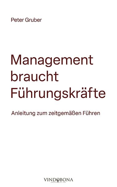 Produktbild: Management braucht F&uuml;hrungskr&auml;fte