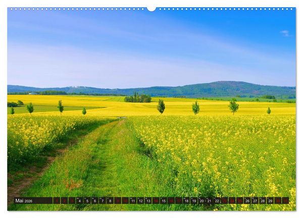 Produktbild: Zittauer Gebirge - Deutschlands kleinstes Mittelgebirge (hochwertiger Premium Wandkalender 2026 DIN A2 quer), Kunstdruck in Hochglanz
