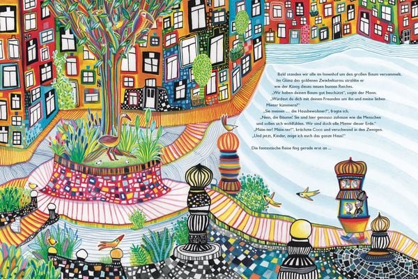 Produktbild: Hundertwasser: Ein Haus f&uuml;r dunkelbunte Tr&auml;ume