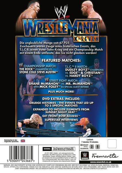 Produktbild: WWE - WrestleMania 17 [2 DVDs]