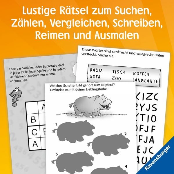 Produktbild: Spiel & Spa&szlig; - Grundschul-R&auml;tselspa&szlig; f&uuml;r unterwegs