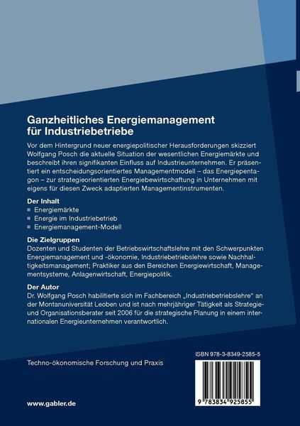 Produktbild: Ganzheitliches Energiemanagement f&uuml;r Industriebetriebe