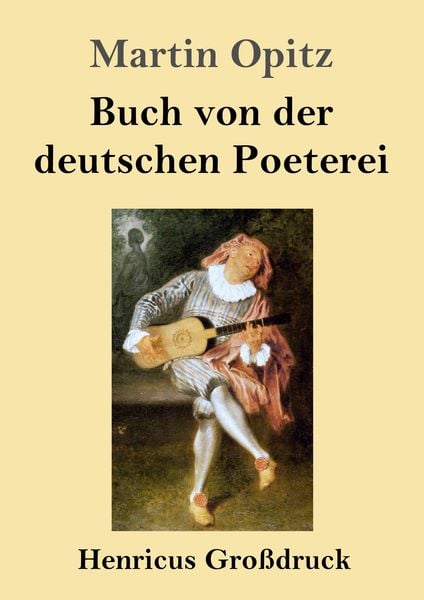 Produktbild: Buch von der deutschen Poeterei (Gro&szlig;druck)