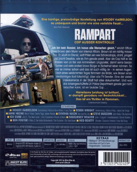 Produktbild: Rampart - Cop au&szlig;er Kontrolle