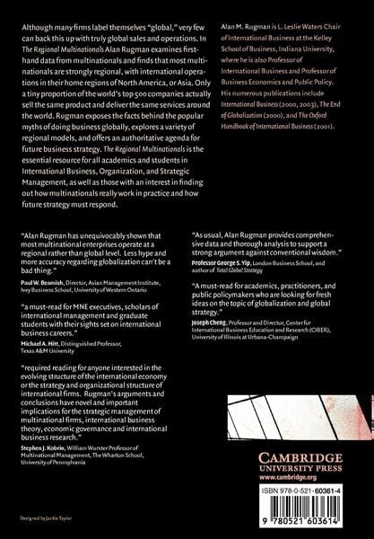 Produktbild: The Regional Multinationals