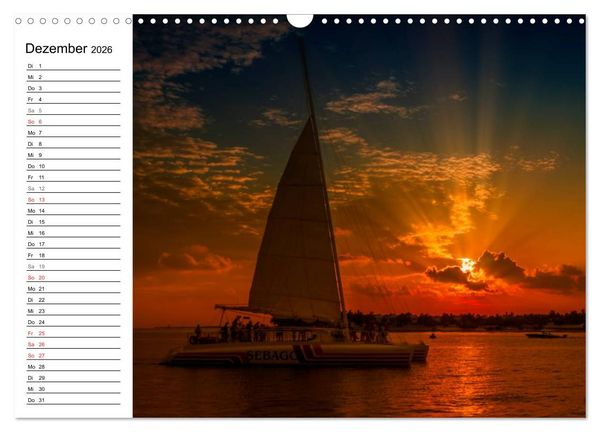 Produktbild: FLORIDA KEYS und KEY WEST Malerische Reiseroute (Wandkalender 2026 DIN A3 quer), CALVENDO Monatskalender