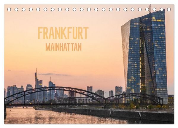 Produktbild: Frankfurt Mainhattan (Tischkalender 2026 DIN A5 quer), CALVENDO Monatskalender