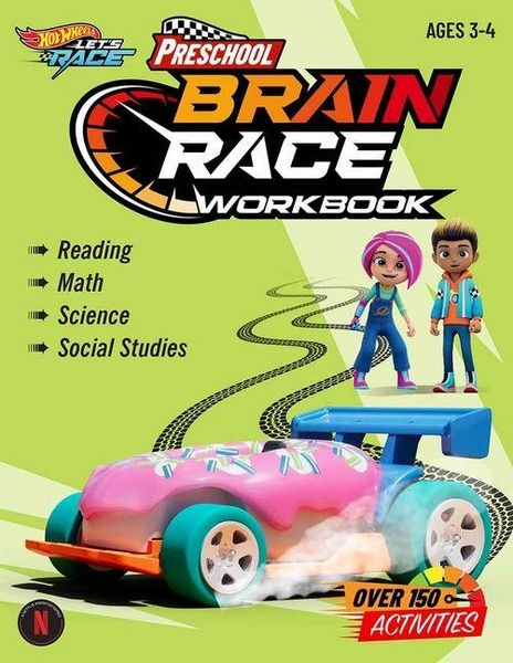 Produktbild: Hot Wheels Brain Race Preschool Workbook