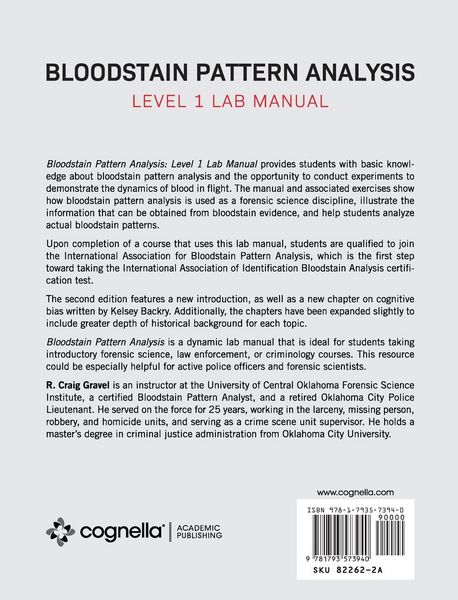 Produktbild: Bloodstain Pattern Analysis