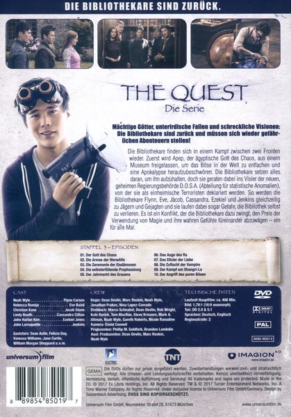 Produktbild: The Quest - Die Serie - Staffel 3 [2 DVDs]