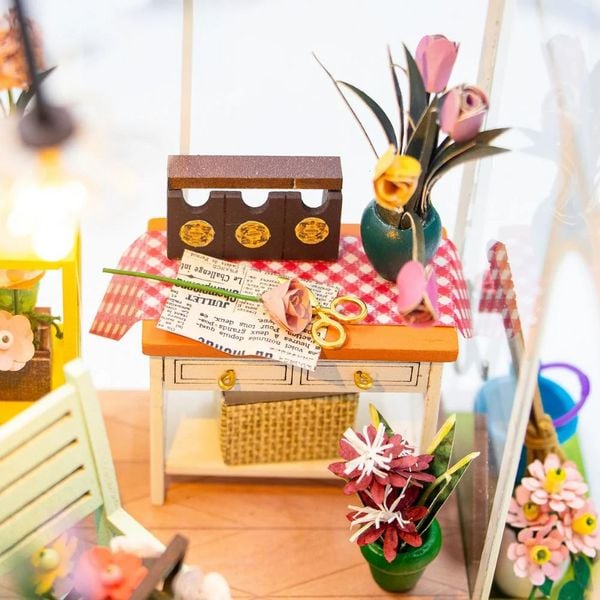 Produktbild: Book Nook DIY B&uuml;cherecke Sonnige Blume