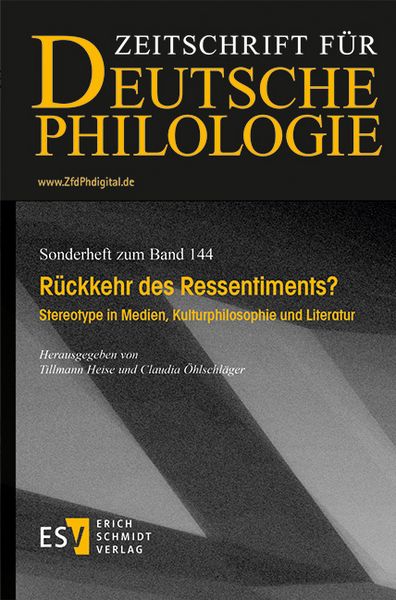 Rückkehr des Ressentiments?, Taschenbuch von , Erich Schmidt Verlag, 978-3-503-24263-4