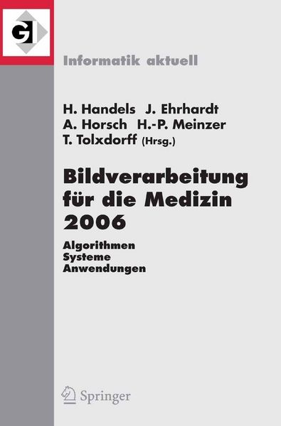 Produktbild: Bildverarbeitung f&uuml;r die Medizin 2006