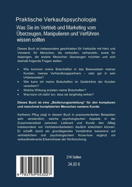 Produktbild: Praktische Verkaufspsychologie