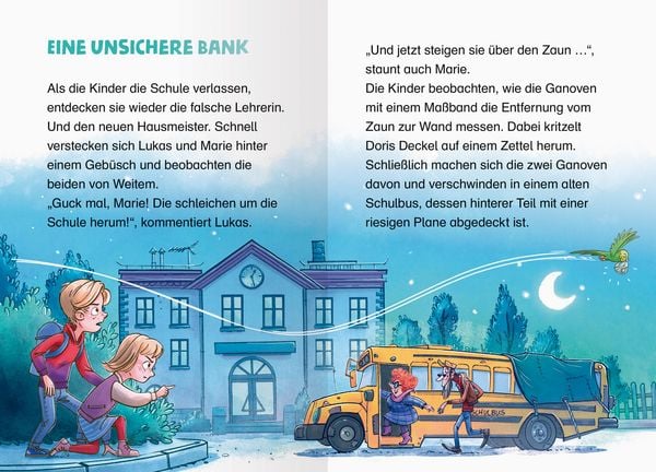 Produktbild: Die Jagd nach dem magischen Detektivkoffer, Band 6 - Schurken in der Schule