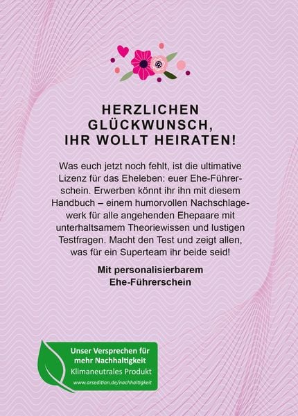 Produktbild: Führerschein für die Ehe