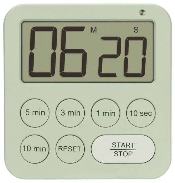 Produktbild: TFA Dostmann Digitaler Timer und Stoppuhr Timer Gr&uuml;n digital