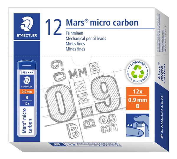 Produktbild: STAEDTLER Feinmine, Filmmine Feinmine Mars&reg; micro carbon 250