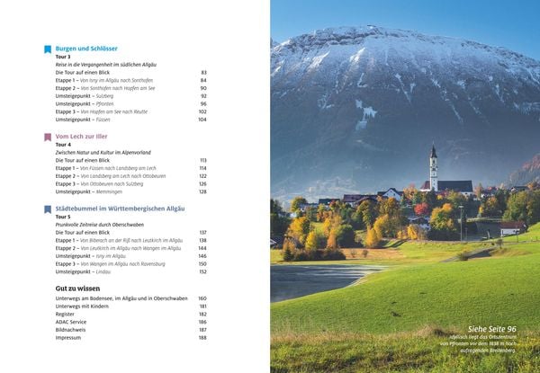 Produktbild: ADAC Roadtrips - Bodensee, Allg&auml;u und Oberschwaben