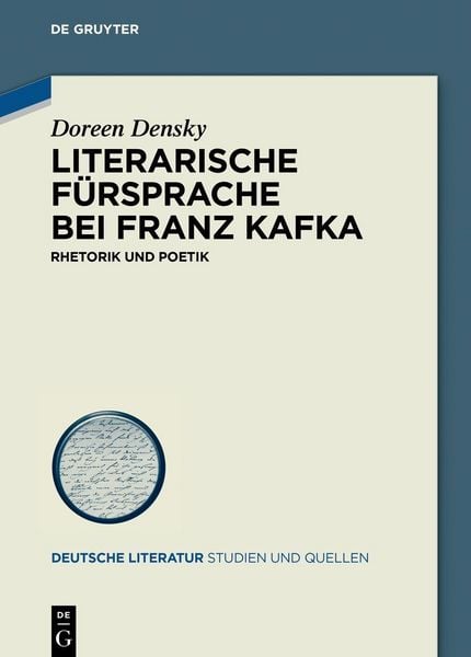 Produktbild: Literarische F&uuml;rsprache bei Franz Kafka