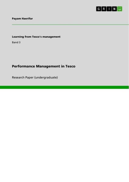 Produktbild: Performance Management in Tesco