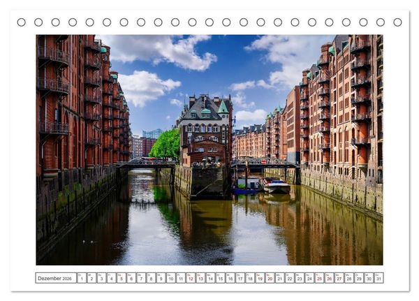 Produktbild: Fotospots in Deutschland (Tischkalender 2026 DIN A5 quer), CALVENDO Monatskalender