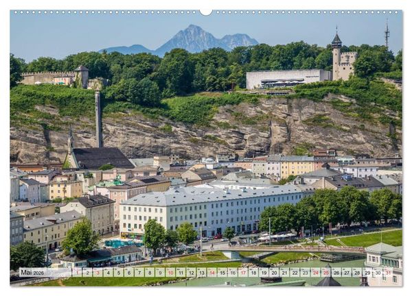 Produktbild: SALZBURG Blicke auf die Mozartstadt (hochwertiger Premium Wandkalender 2026 DIN A2 quer), Kunstdruck in Hochglanz
