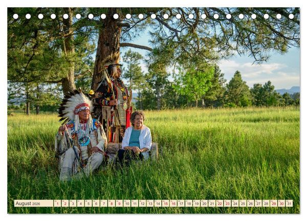 Produktbild: Sioux Im Lande von Sitting Bull (Tischkalender 2026 DIN A5 quer), CALVENDO Monatskalender