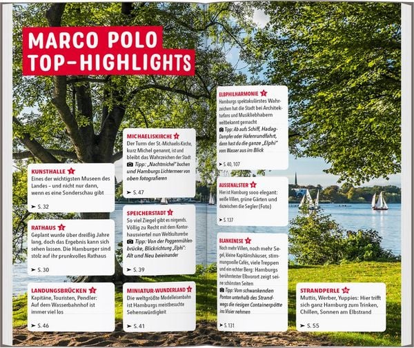 Produktbild: MARCO POLO Reiseführer Hamburg