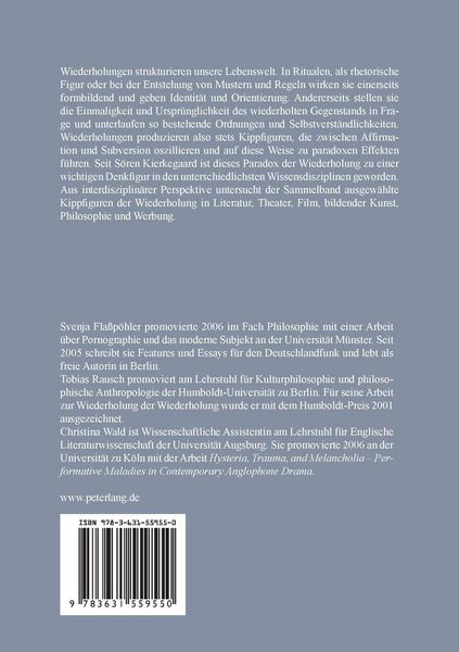 Produktbild: Kippfiguren der Wiederholung
