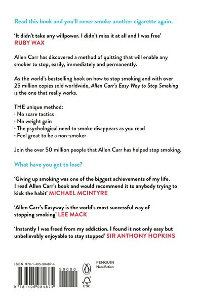 Produktbild: Allen Carr's Easy Way to Stop Smoking