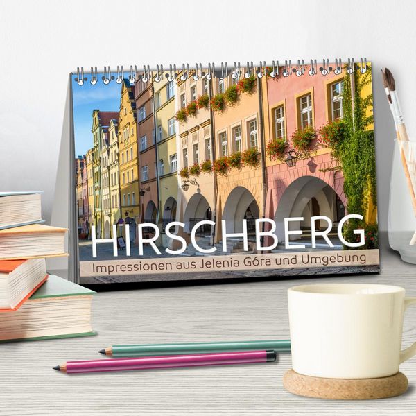 Produktbild: HIRSCHBERG Impressionen aus Jelenia G&oacute;ra und Umgebung (Tischkalender 2026 DIN A5 quer), CALVENDO Monatskalender