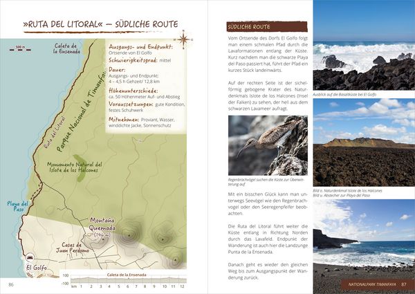 Produktbild: Wanderf&uuml;hrer Lanzarote &ndash; Reisezeit &ndash; GEQUO Verlag