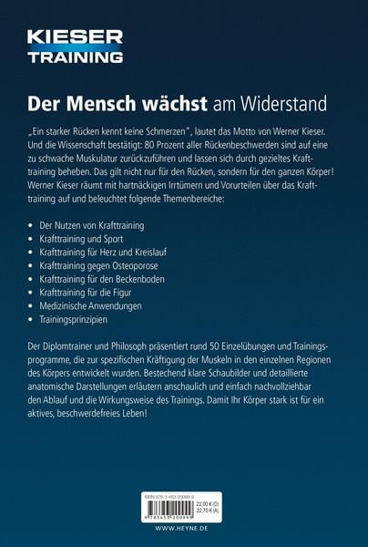 Ein starker Körper kennt keinen Schmerz