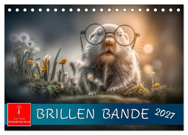 Produktbild: Brillen Bande (Tischkalender 2027 DIN A5 quer), CALVENDO Monatskalender