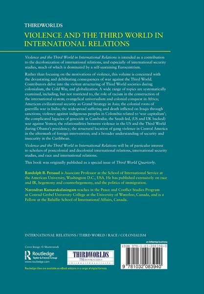 Produktbild: Violence and the Third World in International Relations