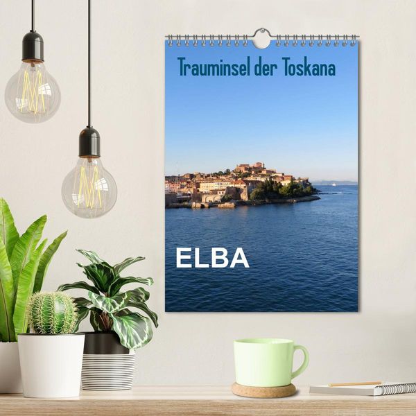 Produktbild: ELBA Trauminsel der Toskana (Wandkalender 2026 DIN A4 hoch), CALVENDO Monatskalender