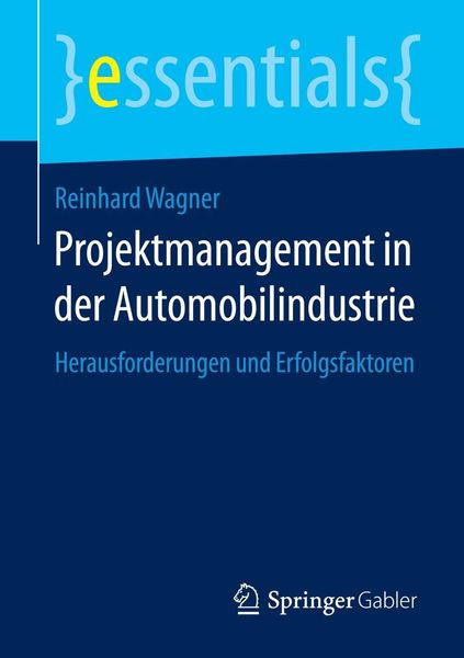 Produktbild: Projektmanagement in der Automobilindustrie