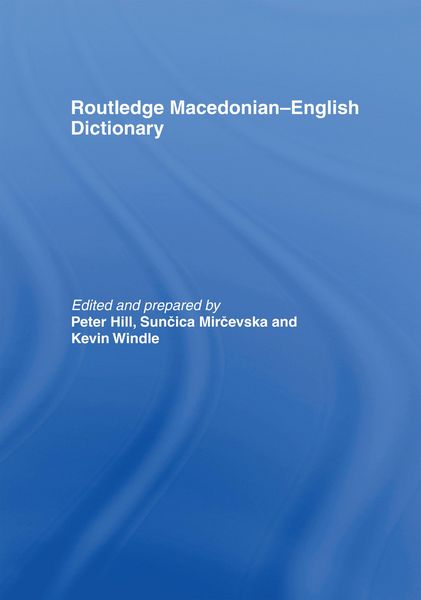 Produktbild: The Routledge Macedonian-English Dictionary