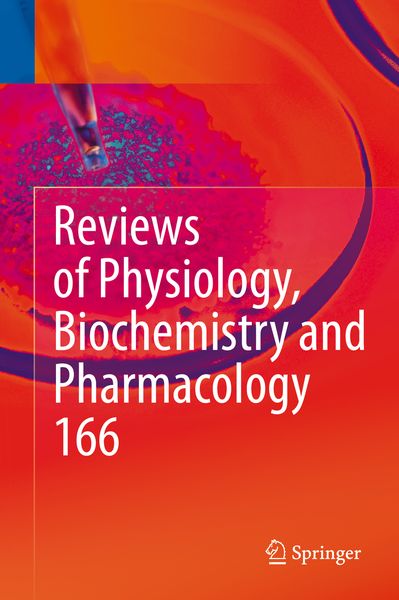 Produktbild: Reviews of Physiology, Biochemistry and Pharmacology 166