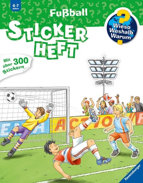 Produktbild: Wieso? Weshalb? Warum? Stickerheft - Fu&szlig;ball