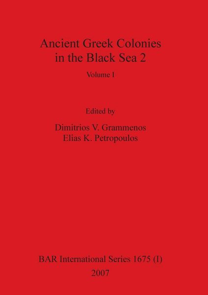 Produktbild: Ancient Greek Colonies in the Black Sea 2, Volume I
