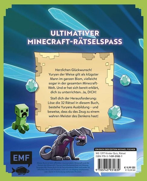 Produktbild: Wetten, diese R&auml;tsel knackst du nicht? - Achtung! Nur f&uuml;r echte Minecraft-Fans (Bd. 1)