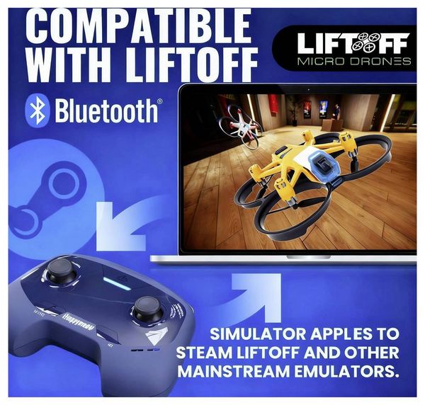 Produktbild: Hisingy Firefly Smart Race Copter RtF Einsteiger