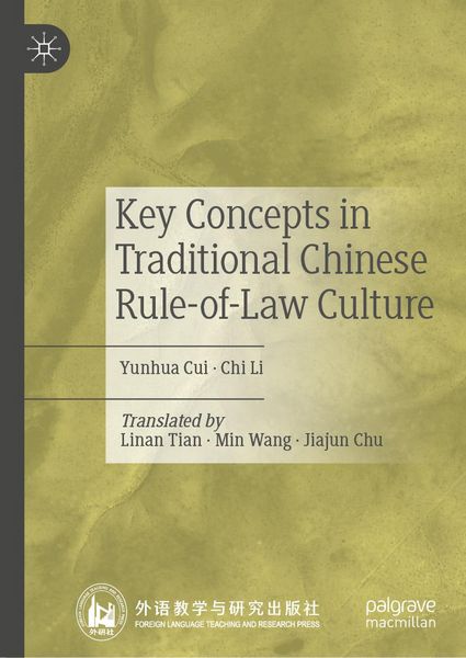 Produktbild: Key Concepts in Traditional Chinese Rule-of-Law Culture