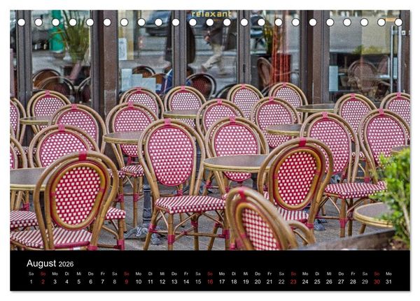 Produktbild: Paris (Tischkalender 2026 DIN A5 quer), CALVENDO Monatskalender