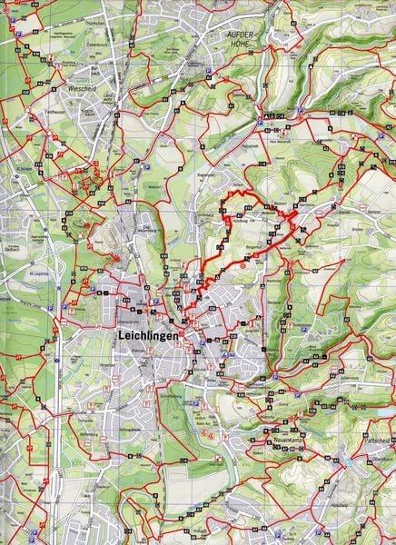 Produktbild: Naturpark Bergisches Land 1:25.000