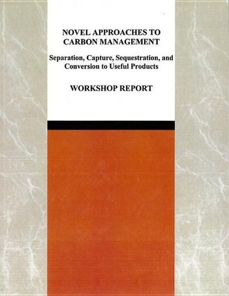Produktbild: Novel Approaches to Carbon Management