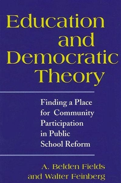 Produktbild: Education and Democratic Theory