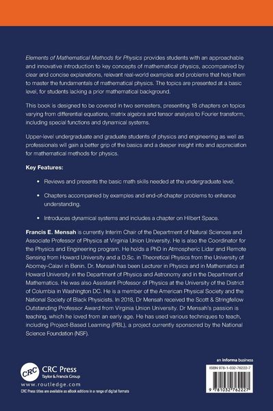 Produktbild: Elements of Mathematical Methods for Physics